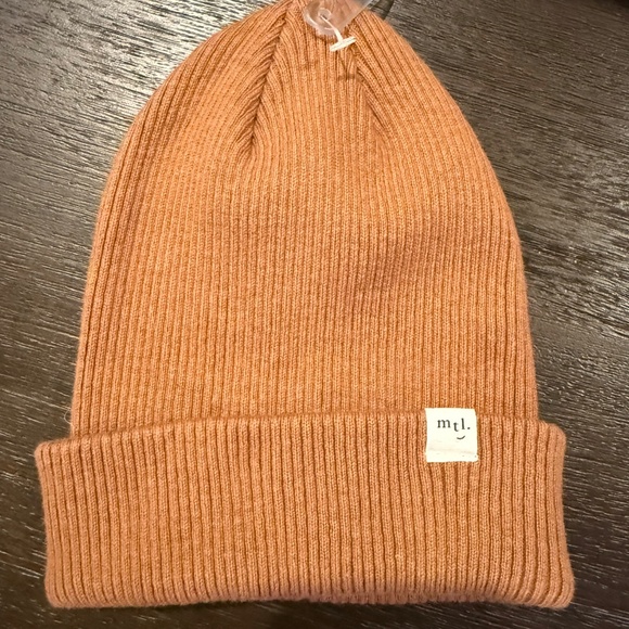 Miles the Label - brown/tan beanie NWOT, 2-7Y - Picture 3 of 4